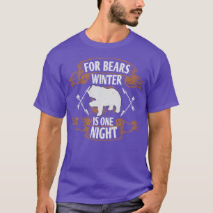 Camiseta Bren Para Bears Winter É Uma Noite