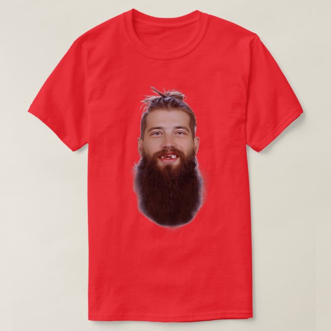 Camiseta Brent Burns Face (Frente do Design)