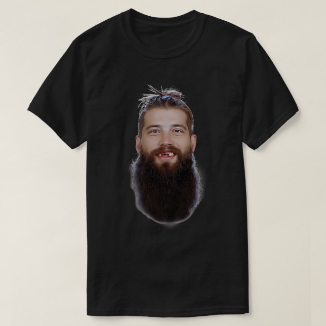 Camiseta Brent Burns Face (Frente do Design)