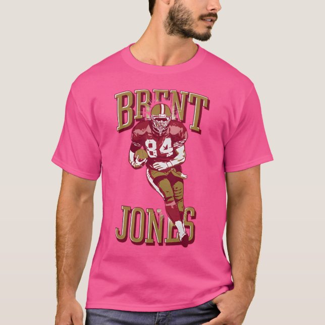 Camiseta Brent Jones San Francisco Serif (Frente)