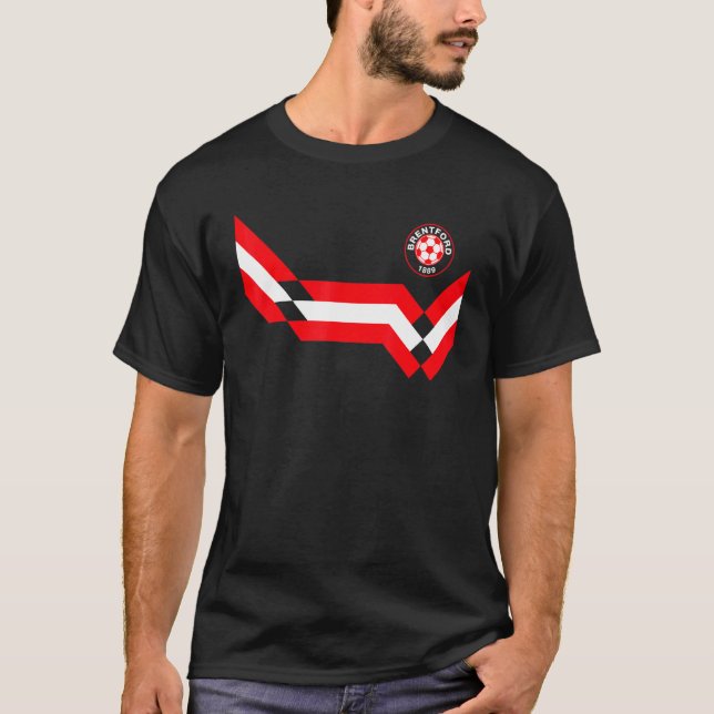 Camiseta Brentford Retro Vintage (Frente)