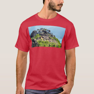 Camiseta bres e Toltec Winding em torno de Windy Point