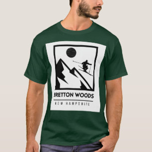 Camiseta Bretton Woods New Hampshire EUA ski