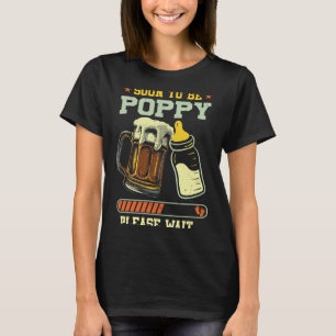 Camiseta Brevemente Ppy Est 2025 Anúncio de Gravidez L