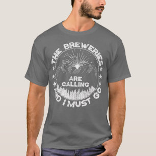 Camiseta Brew Brewery Brewery Brewery Ale Beer
