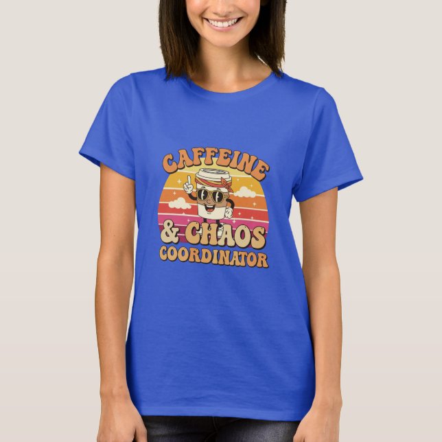 Camiseta Brew Caffeine e Chaos Coordintor tee (Frente)