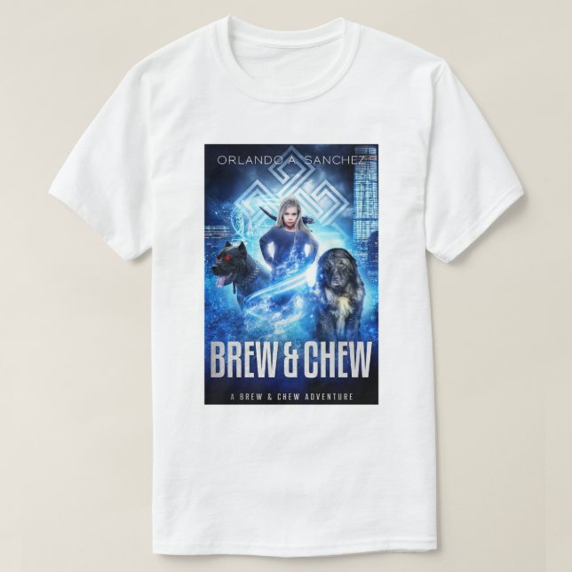 Camiseta Brew & Chew (Frente do Design)
