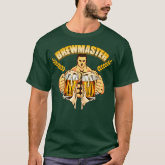 Camiseta Brewmaster Artesanato Beer Master Brewer Home Brew