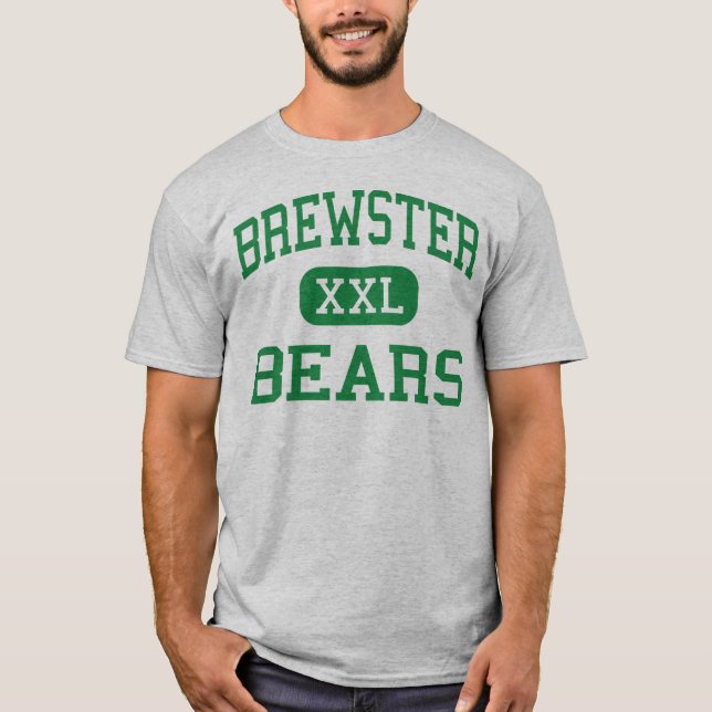 Camiseta Brewster - ursos - segundo grau - Brewster New (Frente)