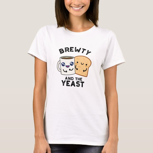 Camiseta Brewy E O Jogo Engraçado Da Levedura (Frente)