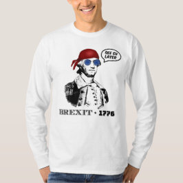 Camiseta Brexit 1776 George Washington Óculos de Sol Cool