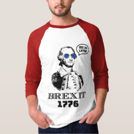 Camiseta Brexit 1776 George Washington Óculos de Sol Cool