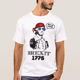 Camiseta Brexit 1776 George Washington Óculos de Sol Cool
