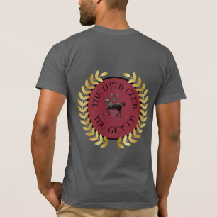 Camiseta Brhm Otto Club, linda cavaleira de corrida, desi