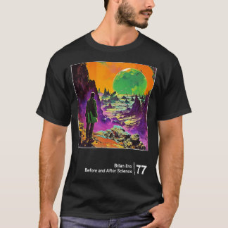 Camiseta Brian Eno Minimalist Graphic Trabalho de arte Desi