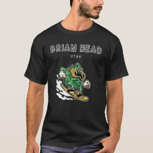Camiseta Brian Head Utah Snowboard Beer Saltos