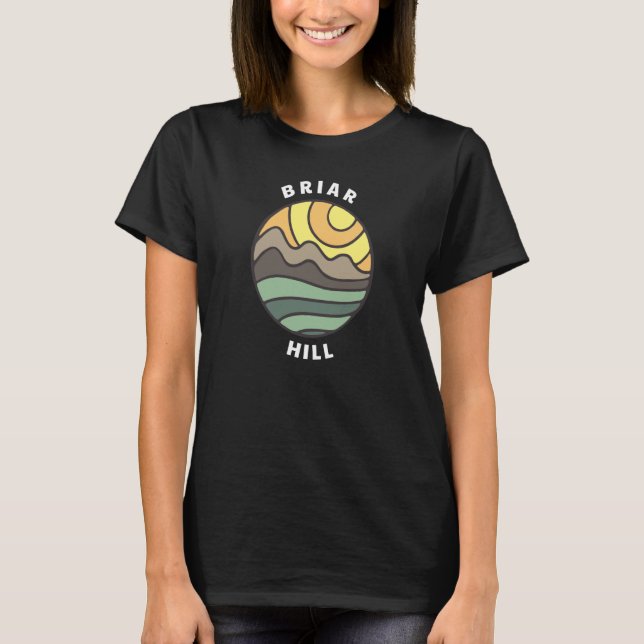 Camiseta Briar Hill Michigan Mountains MI Vacation Souvenir (Frente)