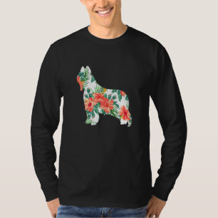 Camiseta Briard Aloha Hawaiian Dog