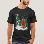 Camiseta Briard Dog Christmas Snowman Xmas Tree Pajama<br><div class="desc">Briard Dog Christmas Snowman Xmas Tree Pajama</div>