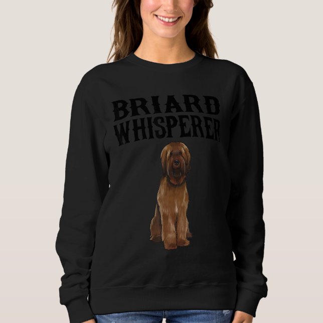 Camiseta Briard Wisperer Dog (Frente)
