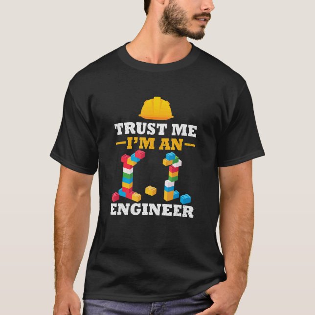 Camiseta Bric de Construção do Construtor Mestre do engenhe (Frente)