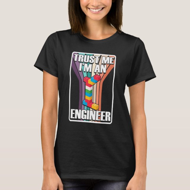 Camiseta Bric do Edifício do Construtor de Construção de en (Frente)