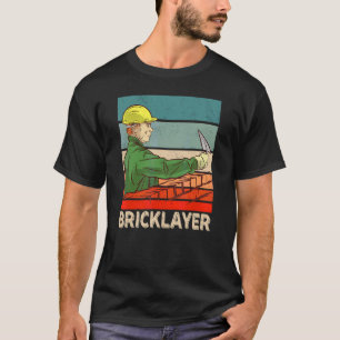 Camiseta Bricklayer Bricklay Mason Brick 1