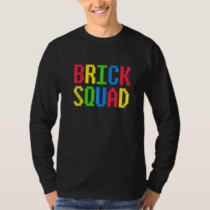 Camiseta Bricks Squad Toy Store Evento Trip Gamer Garage Sa