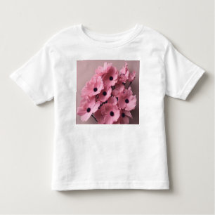 Camiseta Brida cor-de-água floral rosa-chic