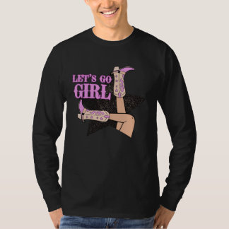 Camiseta Bridal Bachelorette Party Matching Western Let s G