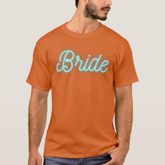 Camiseta Bride 80s 90s Retro Bridal Bachelorette Party Pres