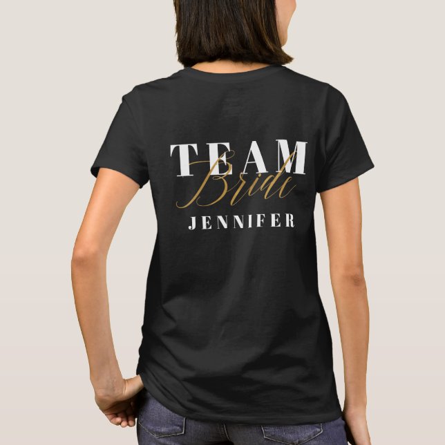 CAMISETA BRIDE DE EQUIPE (Verso)