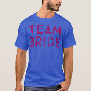 Camiseta BRIDE DE EQUIPE cor-de-rosa 3