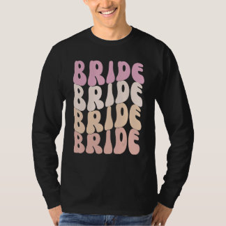 Camiseta Bride I Do Crew Retro Bachelorette Party Bride Bri