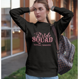 Camiseta Bride Squad Bright Pink
