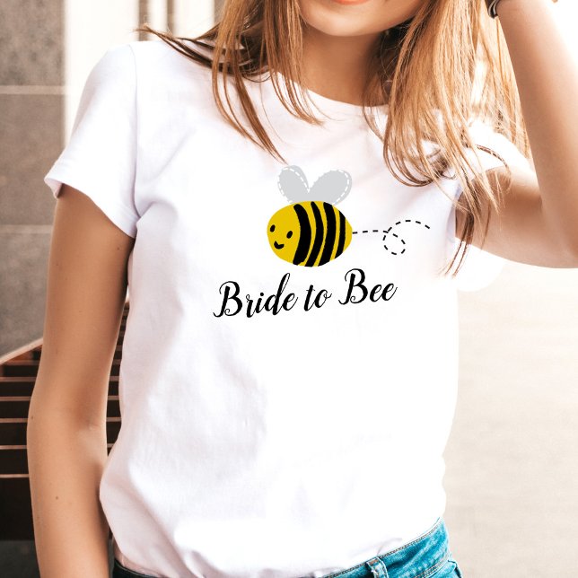 Camiseta Bride To Bee (Criador carregado)