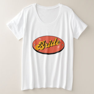Camiseta Bride Tribe Despedida de Solteira Retro N