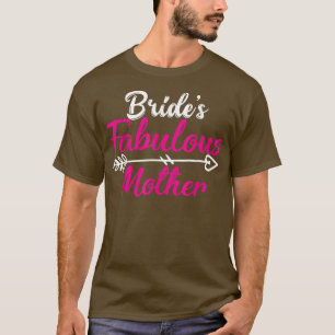 Camiseta Brides Fabulosas Casais Mãe Festa de casamento Eng
