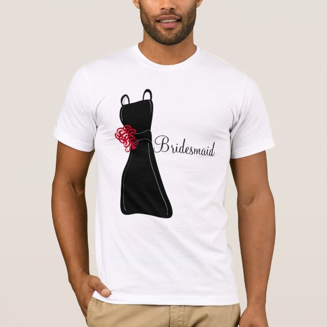 Camiseta Bridesmaid (Frente)