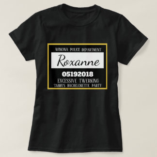 Camiseta Bridesmaid da Festa de solteira de cadeia personal