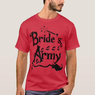 Camiseta Bridesmaids Noiva Correspondente à melhor bruxa do
