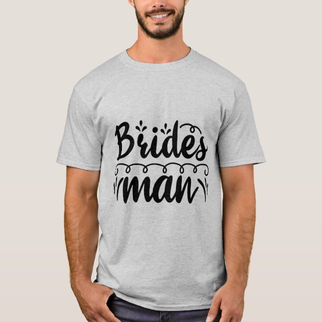 Camiseta Bridesman (Frente)