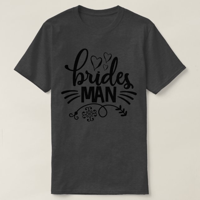 Camiseta Bridesman 3 (Frente do Design)
