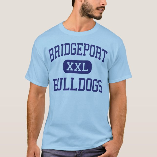 Camiseta Bridgeport - buldogues - alta - Bridgeport Ohio (Frente)