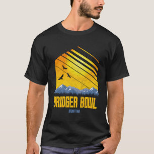 Camiseta Bridger Bowl Montana Mountain Hiking Camg