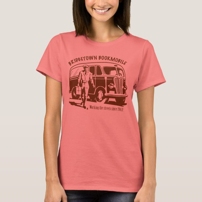 Camiseta Bridgetown Bookmobile (Frente)
