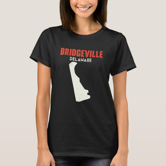 Camiseta Bridgeville Delaware USA State America Travel Dela (Frente)