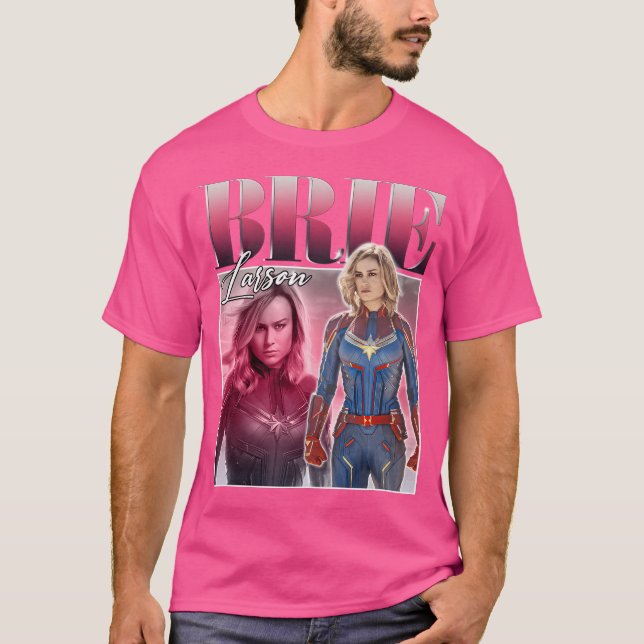 Camiseta Brie Larson Vintage Style (Frente)