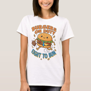 Camiseta Briefcase Burger – Hustle in a Bun