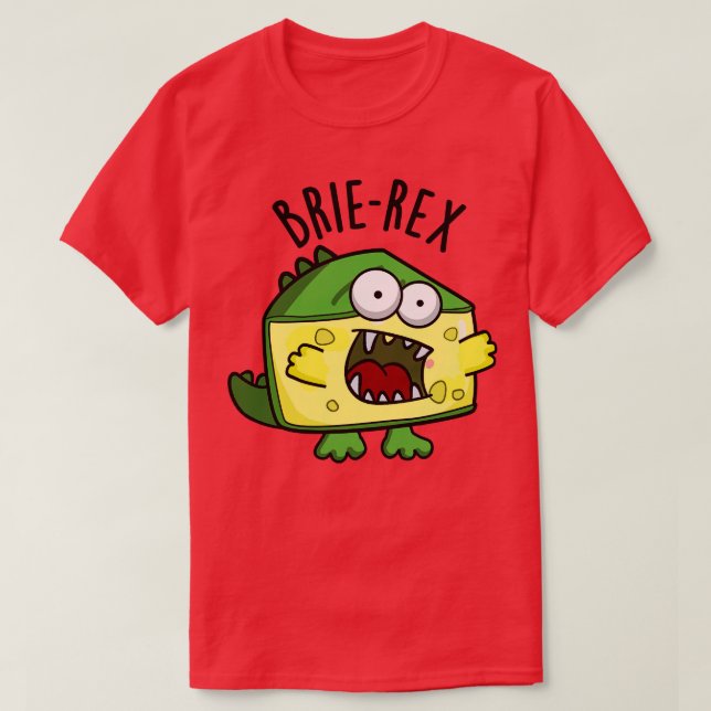Camiseta Brierex Funny Cheese Pun (Frente do Design)